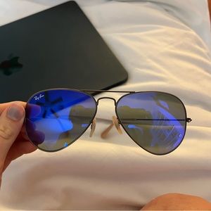 Rayban blue tinted sunglasses